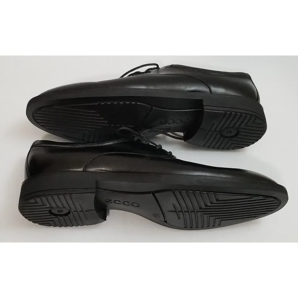 Ecco Metropole London Loafers Dress Shoes Mens Sz 13-13.5 US 47 EU Black Leather